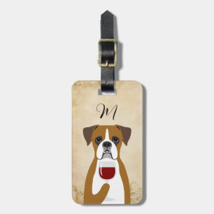 Kofferanhänger für Boxer Hunde