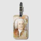 Kofferanhänger mit Bach (Vorderseite Vertikal)