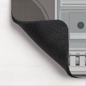 Kofferradio Mousepad (Ecke)