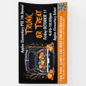 Kofferraum oder Behandlung Halloween-Veranstaltung Banner (Vertikal)