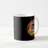 Kofferraum oder Behandlung Parkplatz Patrouillenst Kaffeetasse (VorderseiteRechts)
