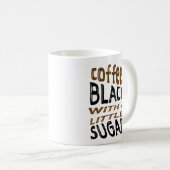 koffie met suiker kaffeetasse (VorderseiteRechts)