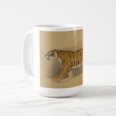 Koffiemok "Wandelende tijger" van Raden Saleh® Kaffeetasse (Vorderseite Links)