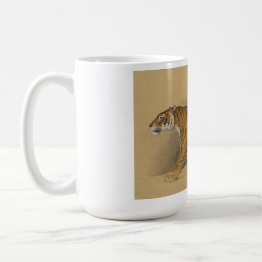 Koffiemok "Wandelende tijger" van Raden Saleh®   Kaffeetasse (Links)