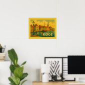 Køge Dänemark Altstadt Poster (Heimbüro)