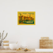 Køge Dänemark Altstadt Poster (Küche)