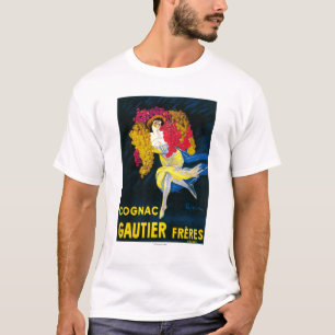 Kognak Gautier förderndes PosterFrance T-Shirt
