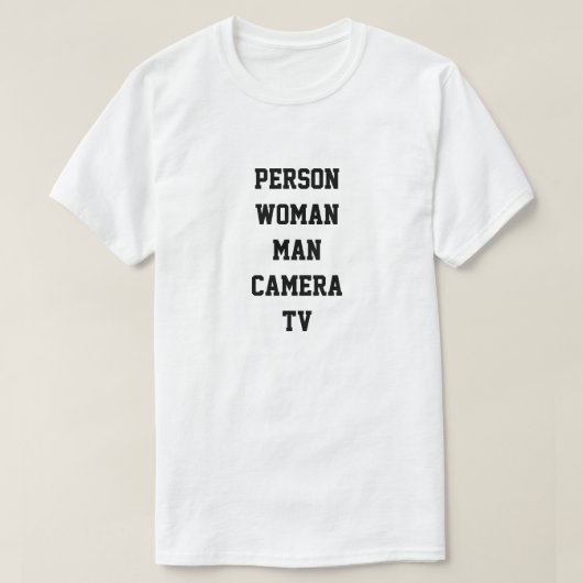 Kognitionstest Donald Trump T-Shirt (Design vorne)