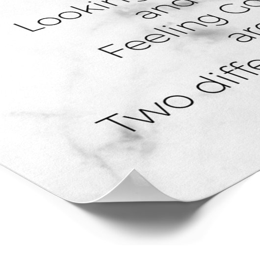 Kognitive Dissonanz / Originalgedicht / ©SRD Poster (Ecke)