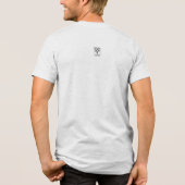 kognitive Dissonanz Tri-Blend Shirt (Rückseite)