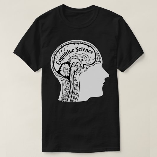 Kognitive Wissenschaft Gehirn Schädelanatomie Dunk T-Shirt (Design vorne)