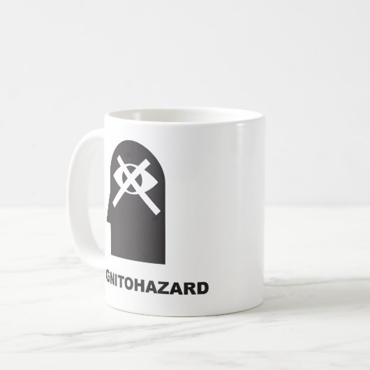 kognitogefährliche Tasse (Vorderseite Links)