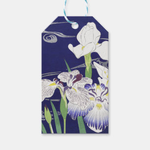 Kogyo Tsukioka Irises, japanische Blume Art Geschenkanhänger