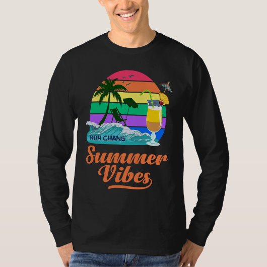 Koh Chang Thailand Phuket Souvenir Pattaya  Bangko T-Shirt (Vorderseite)