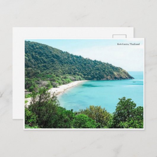 Koh Lanta, Thailand Postcard Postkarte (Vorne/Hinten)