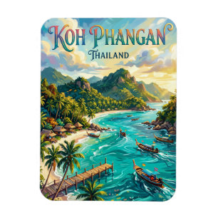 Koh Phangan Thailand Magnet