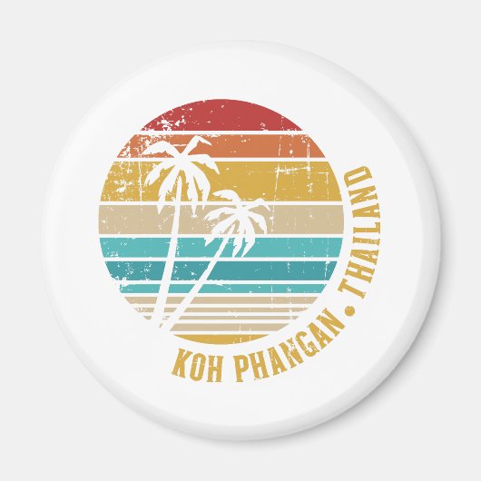 Koh Phangan Thailand Magnet (Vorne)
