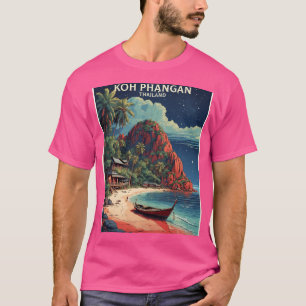 Koh Phangan Thailand Vintage Tourismus T-Shirt