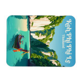 Koh Phi Phi Le Thailand Magnet (Horizontal)