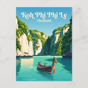 Koh Phi Phi Le Thailand Postkarte
