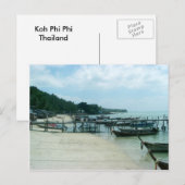 Koh Phi Phi Postkarte (Vorne/Hinten)