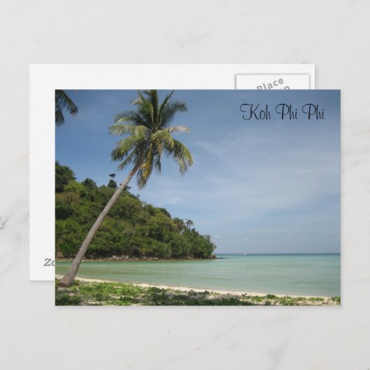 Koh Phi Phi Postkarte (Vorne/Hinten)