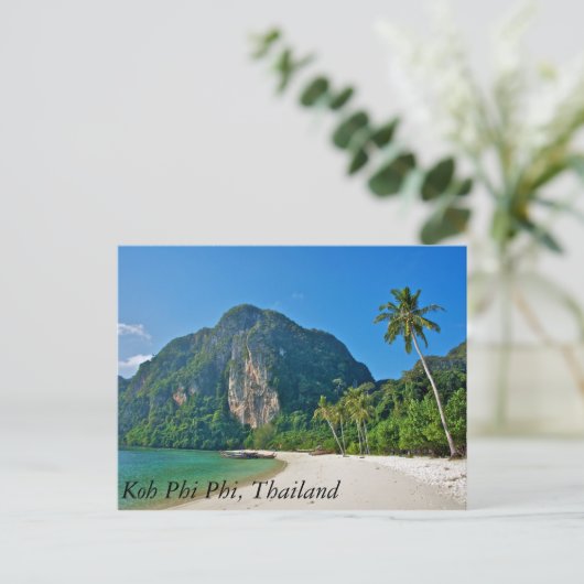 Koh Phi Phi, Thailand Postkarte (Stehend Vorderseite)