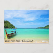 Koh Phi Phi, Thailand Postkarte (Vorderseite)