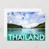 Koh Rok, Krabi, Thailand Postcard Postkarte (Vorne/Hinten)