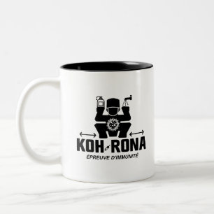 KOH-RONA, IMMUNITÄTSTEST! ZWEIFARBIGE TASSE