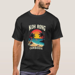 Koh Rong Island - Kambodscha Tropical Beach T-Shirt