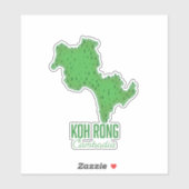 Koh Rong Kambodia Aufkleber (Blatt)