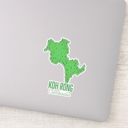 Koh Rong Kambodia Aufkleber (Detail)