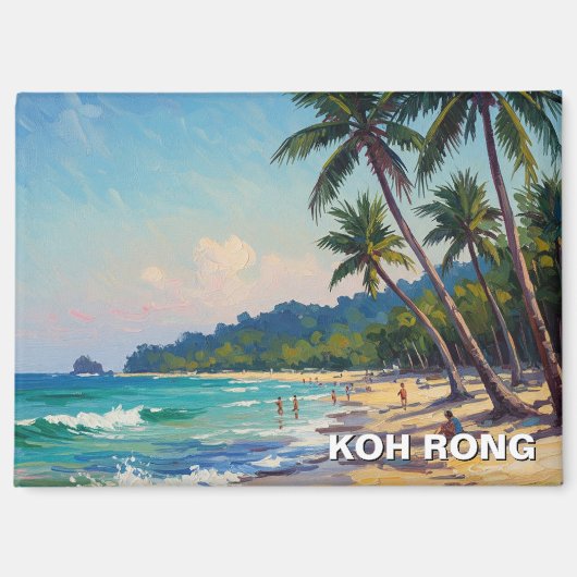 Koh Rong Kambodia Travel Magnet (Vorderseite)