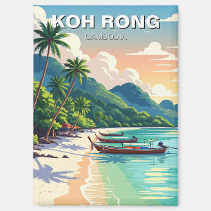 Koh Rong Kambodia Travel Magnet