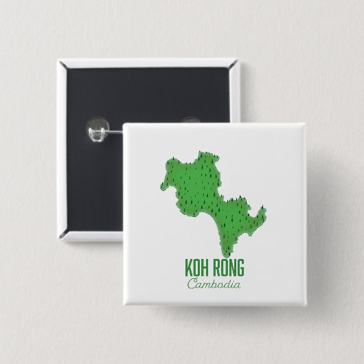Koh Rong Kambodscha Button (Vorne & Hinten)