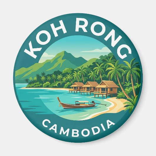 Koh Rong Kambodscha Magnet (Vorne)
