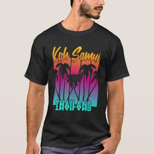 Koh Samui Thailand 3 T-Shirt (Vorderseite)