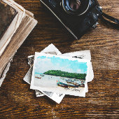 Koh Samui Thailand Beach Paradies Postkarte