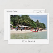 Koh Samui - Thailand Postkarte (Vorne/Hinten)
