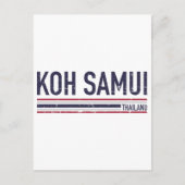 Koh Samui Thailand Postkarte (Vorderseite)