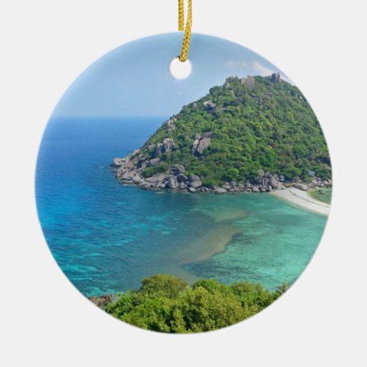 KOH Tao Thailand Keramikornament (Vorne)