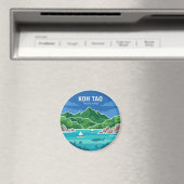 Koh Tao Thailand Magnet (In Situ (Geschirrspüler))