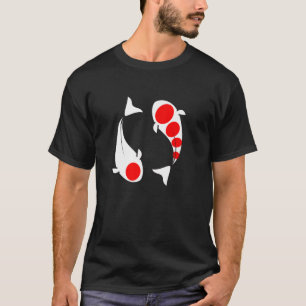 Kohaku Koi Fisch Glück Feng Shui Japan Nishikigoi T-Shirt