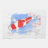 Kohaku Koi Geschirrtuch (Horizontal)