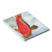 Kohaku Koi Japanische Aquarellkunst Notizblock (angewinkelt)