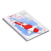 Kohaku Koi Notizblock (Rechte Seite)