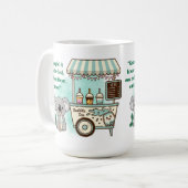Kohala halten - Zitat Kaffeetasse (Vorderseite Links)