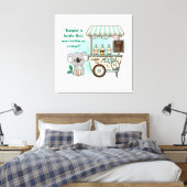 Kohala halten - Zitat Leinwanddruck (Insitu (Schlafzimmer))