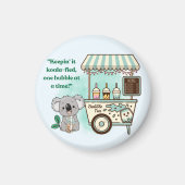 Kohala halten - Zitat Magnet (Vorne)